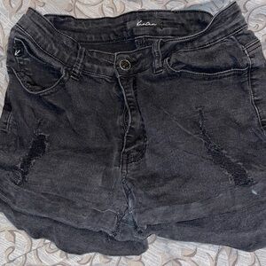 KanCan black shorts